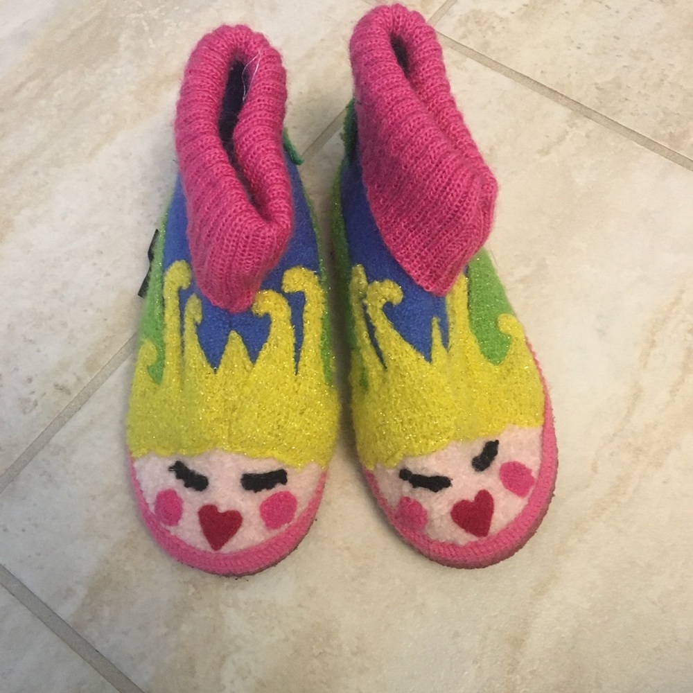 Size 10 Garnet Hill girl’s mermaid slippers